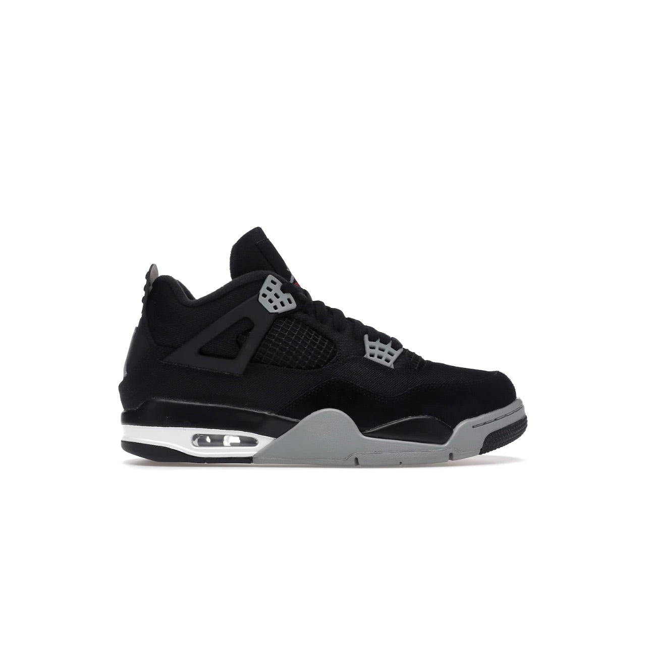 AIR JORDAN 4 'BLACK CANVAS'